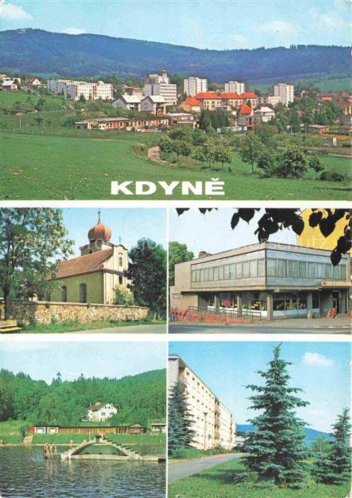Kdyne Neugedein Domazlic Domazlice Taus Plzen CZ Celkovy pohle Farni kostel Naku