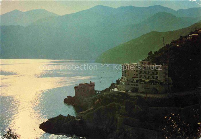 Maiori Salerno Campania IT Hotel Royal Torre Normanna Tramonto