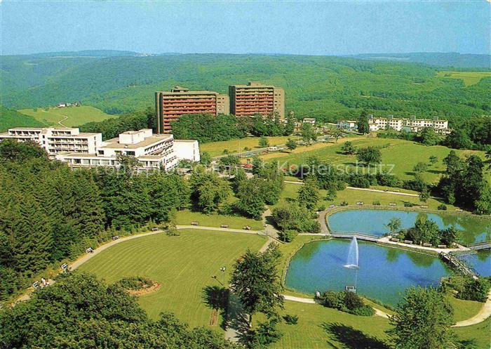 Lahnstein Rheinland-Pfalz Kurzentrum Lahnstein Fliegeraufnahme