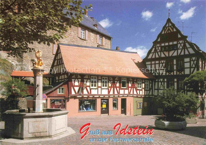 Idstein Marktplatz Brunnen