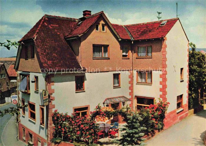 Erbach  Odenwald Hessen Gasthaus Pension Wolfsschlucht