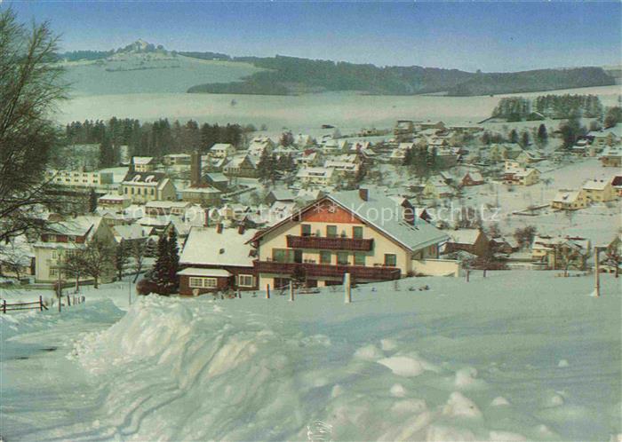 Gersfeld Rhoen Winterpanorama