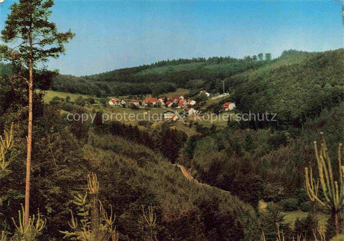 Raubach Odenwald Hessen Panorama Gasthaus Berghof