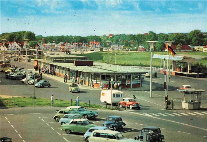 FLENSBURG  Flensborg Schleswig-Holstein Deutsch Daenische Grenze Grenzuebergang