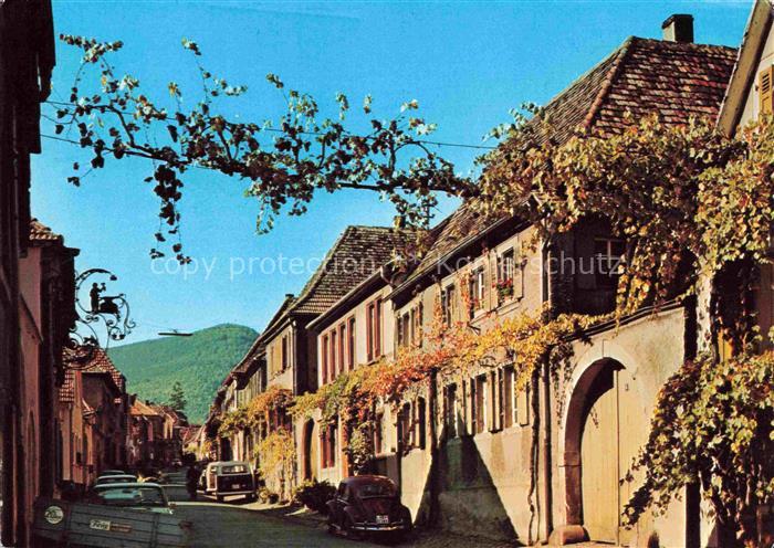 Rhodt Rietburg Weinstrasse Rheinland-Pfalz Gasse Wirtshausschild