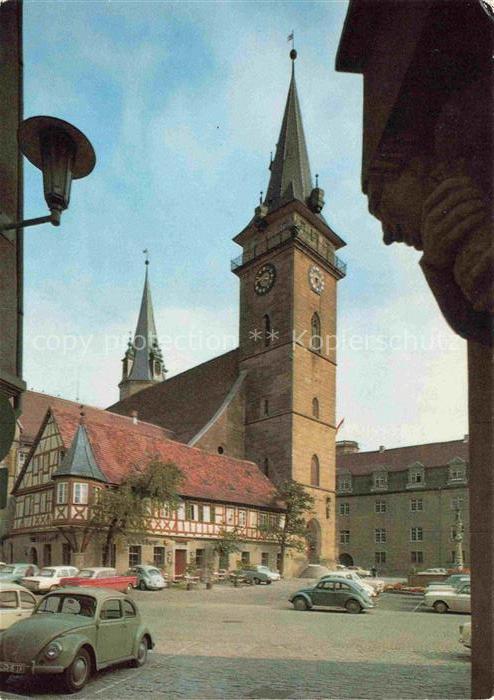 oehringen  Hohenlohe Ev Kirche