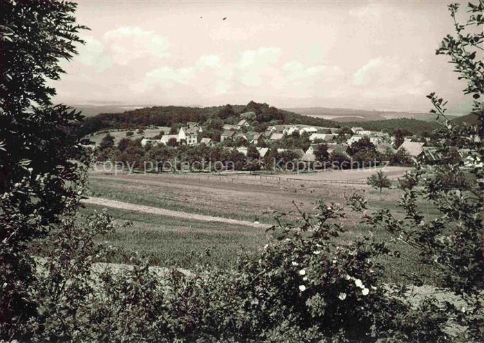 Luetzelbach Odenwald Hessen Panorama