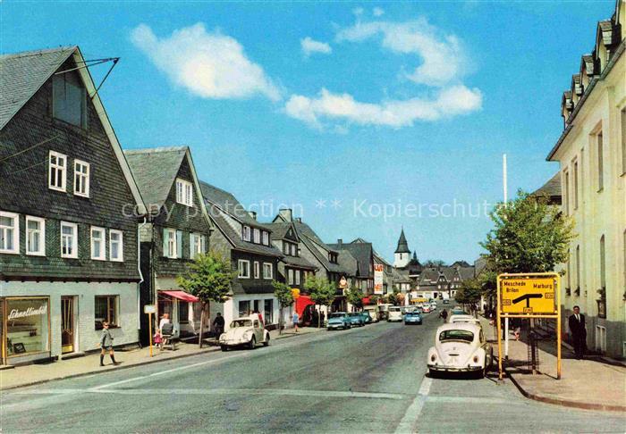 Winterberg  Hochsauerland NRW Am Waltenberg Strasse