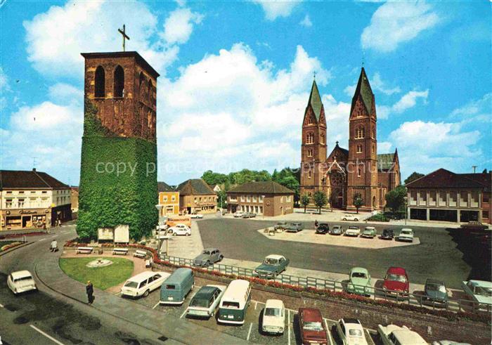 Breyell Nettetal Markt Kirche Turm