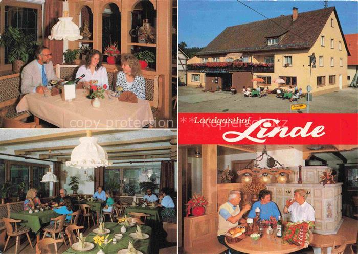 Deggenhausertal Landgasthof Linde Gastraeume