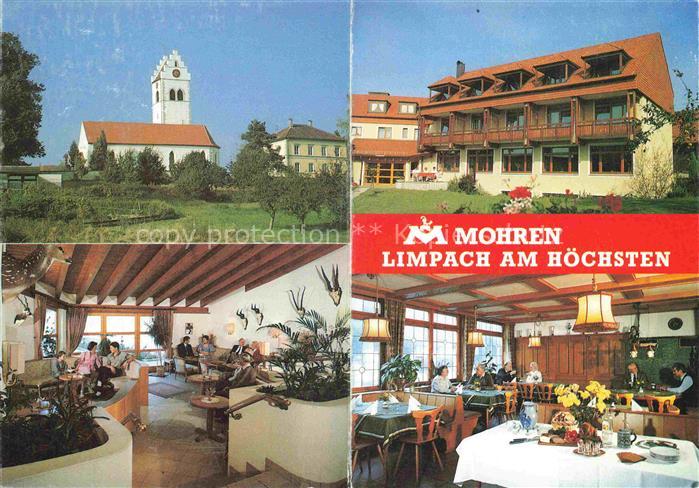 Limpach Deggenhausertal BW Gutsgasthof Mohren Gastraeume Kirche