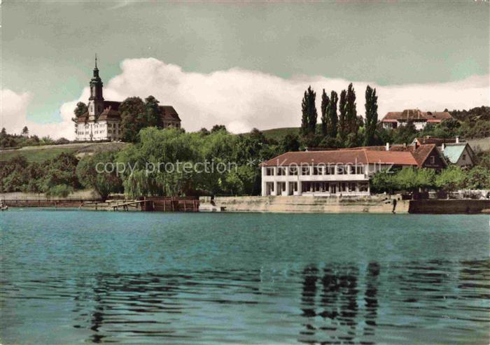 Maurach Birnau Bodenseekreis BW Gasthaus Seehalde Kirche