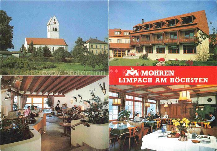 Limpach Deggenhausertal BW Gutsgasthof Mohren Gastraeume Kirche