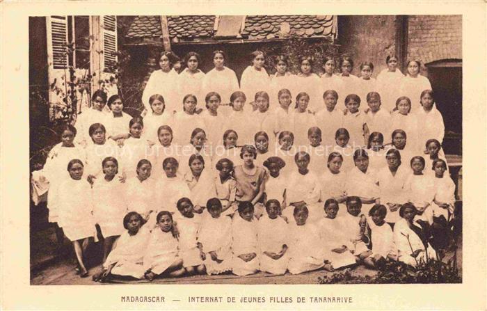 Madagascar Madagaskar Internat de Jeunes Filles de Tananarive