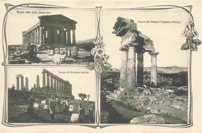 Girgenti Agrigento Sicilia IT Tempel