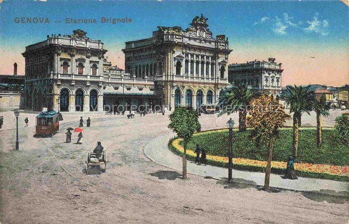 GENOVA Genua Liguria IT Stazione Brignole