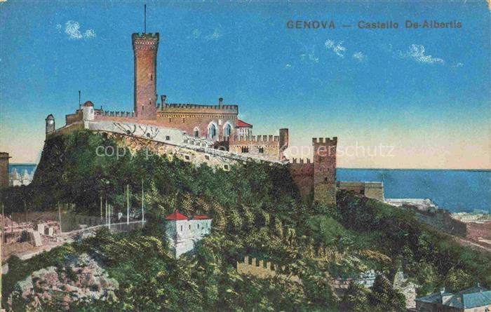 GENOVA Genua Liguria IT Castello De-Albertis