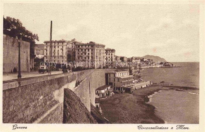 GENOVA Genua Liguria IT Circonvallazione a mare