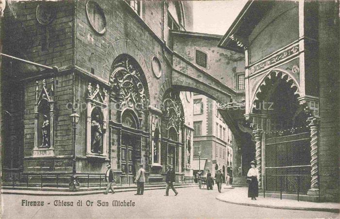 FIRENZE Florence Florenz Toscana IT Chiesa di Or San Michele