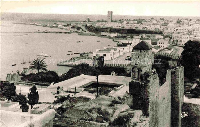RABAT  Maroc Vue Generale La Tour Hassan Tower
