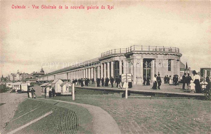OSTENDE Oostende West-Vlaanderen Belgie Nouvelle galerie du Roi
