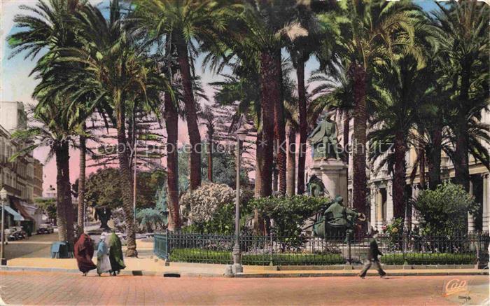 BONE Annaba Constantine Algerie La statue de Bertagna et le Cours