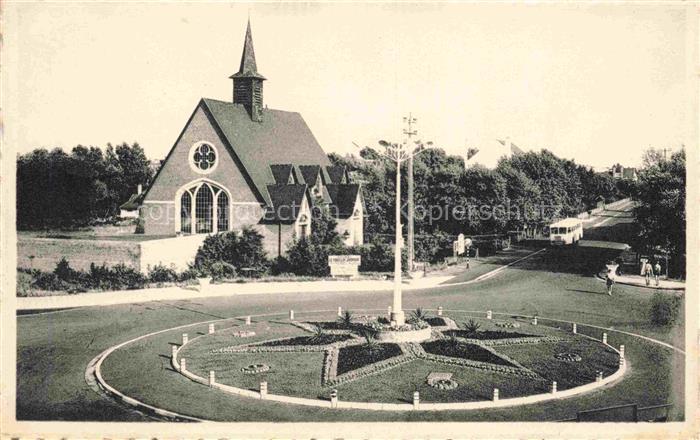 Koksijde Coxyde West-Vlaanderen Belgie Eglise Notre Dame des Dunes