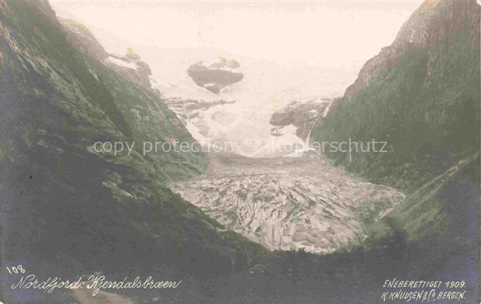 Nordfjord Norge Gletscher Glacier Ghiaccian