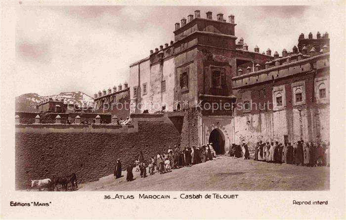 Casbah-Telouet Maroc Atlas Macocain