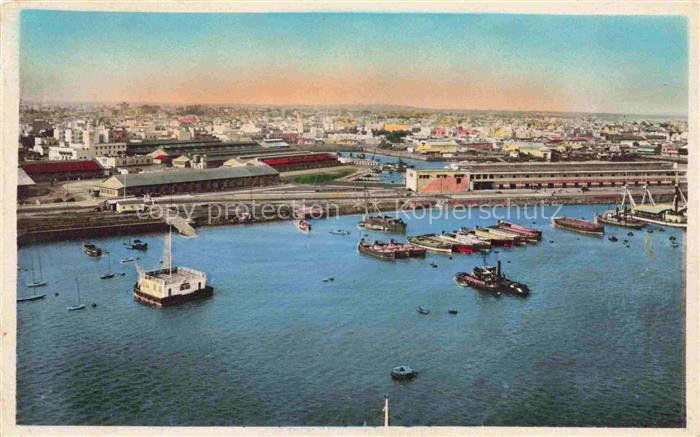 CASABLANCA Maroc Vue Generale le Port Hafen