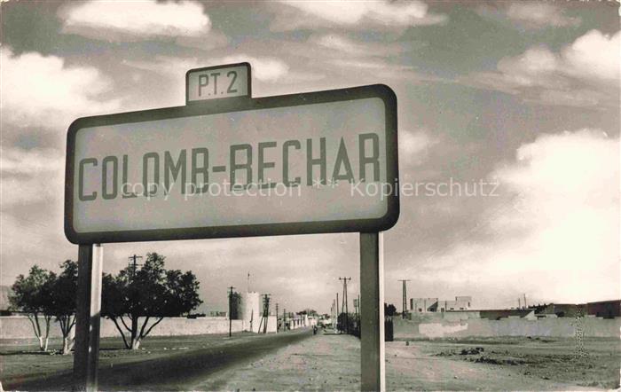 Colomb-Bechar Algerie Entree Sud