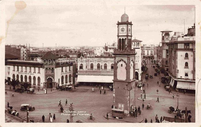 CASABLANCA Maroc Place de France