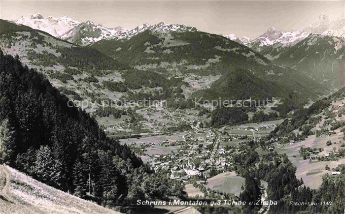 Schruns Tschagguns Montafon Vorarlberg AT Tuerine Zimba