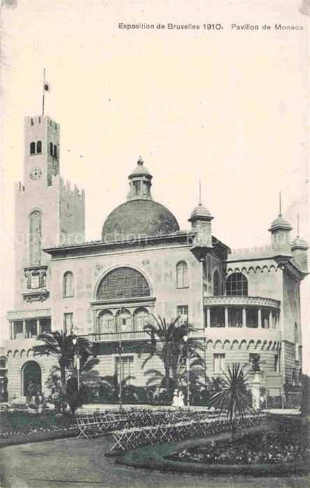 Exposition Bruxelles 1910 Pavillon Monaco