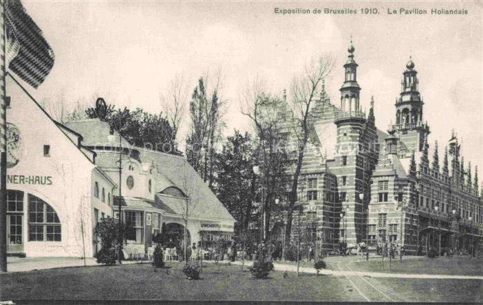 Exposition Bruxelles 1910 Pavillon Holiandais