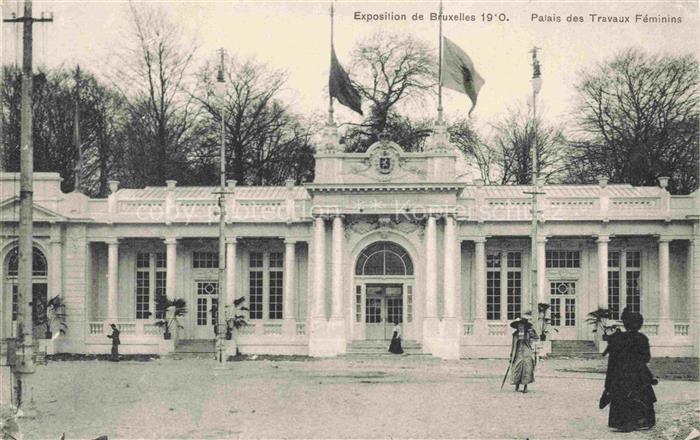 Exposition Bruxelles 1910 Palais Travaux Feminins