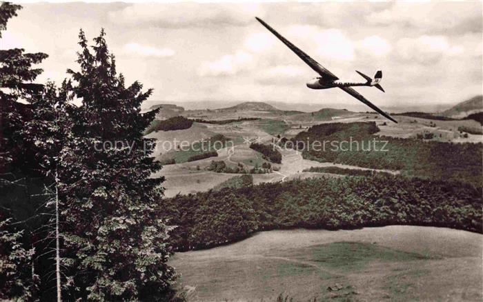 Segelflug Gliding Vol-Voile Vuolo-a-Vela Volo-a-Vela-- Rhoen Wasserkuppe