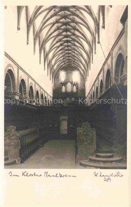 Orgel Kirchenorgel Organ Orgue Maulbronn
