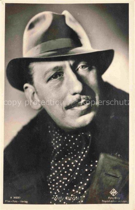 Foto Binz Nr. A 3659/1 Willy Birgel