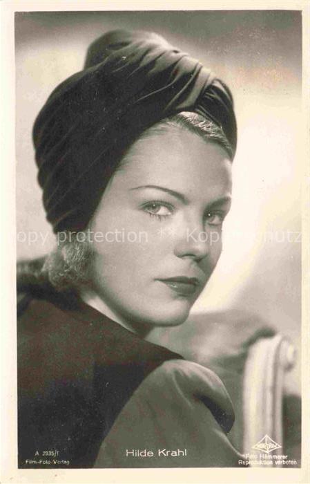 Foto Haemmarer Nr. A 3935/1 Hilde Krahl