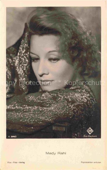 Foto Baumann Nr. A 3944/1 Mady Rahl