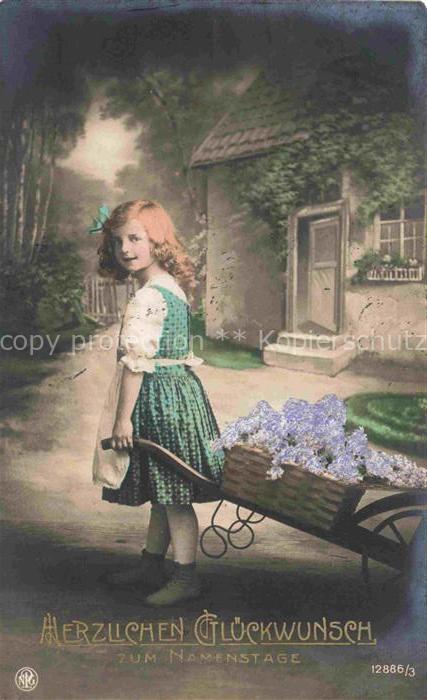 Foto NPG Nr. 12886/3 Namenstage Maedchen