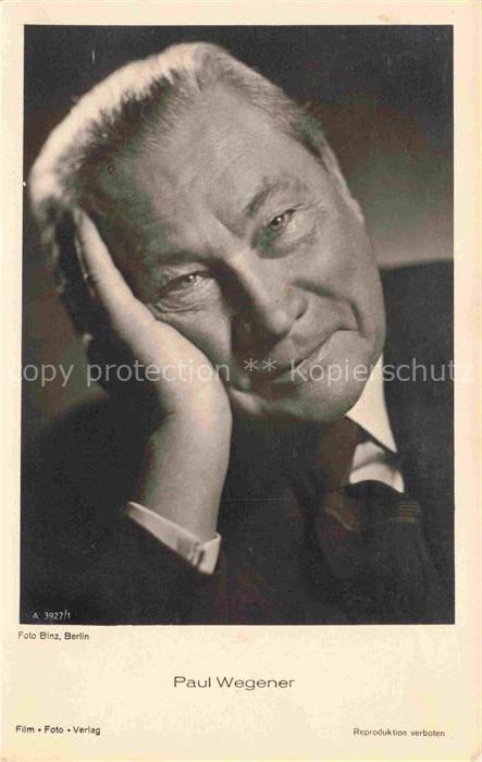 Foto Binz Nr. 3927/1 Paul Wegener