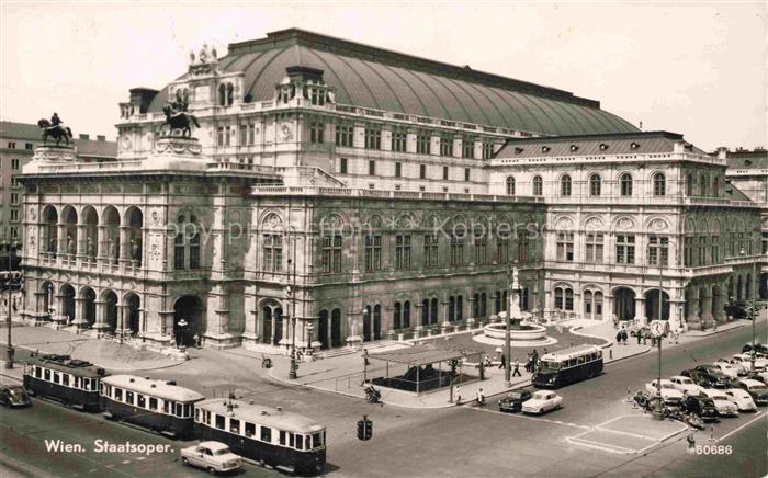 STRAssENBAHN Tramway-- Wien Staatsoper