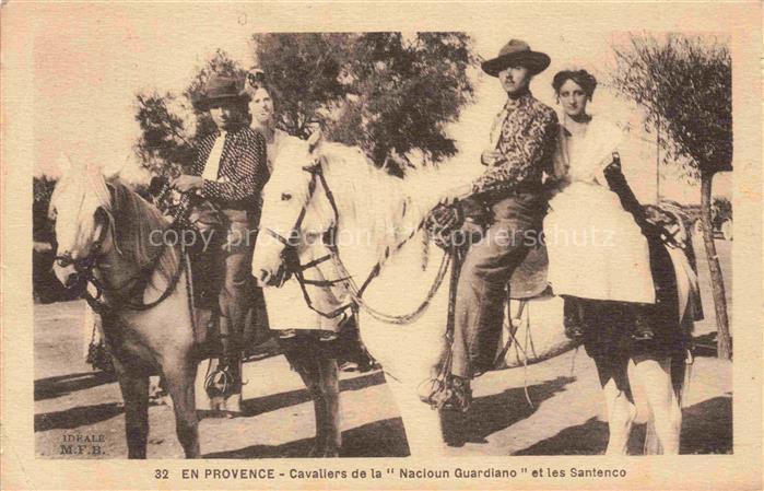 PFERDE Horses Cheval En Provence Cavallers de la Nacloun Guardiano