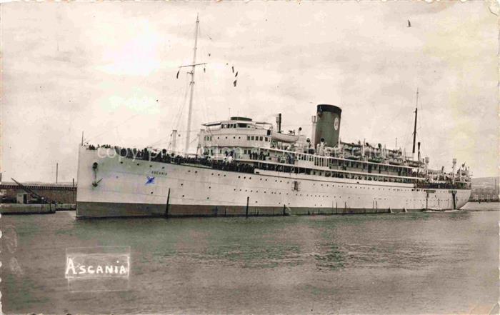 Dampfer Binnenschifffahrt Ascasnia