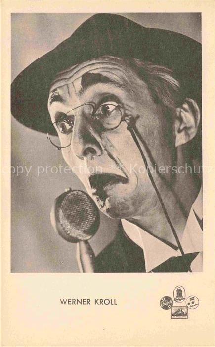 Show  SchauspielerIN Actor Acteur Actrice Attore Attrice-- Werner Kroll