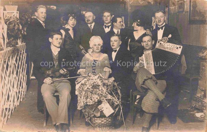 Akkordeon Handharmonika Accordion Accordeon Gruppenfoto