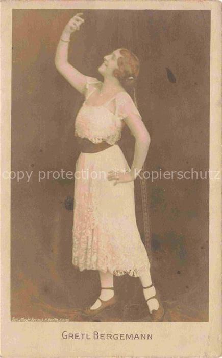 Show  SchauspielerIN Actor Acteur Actrice Attore Attrice-- Gretl Bergmann