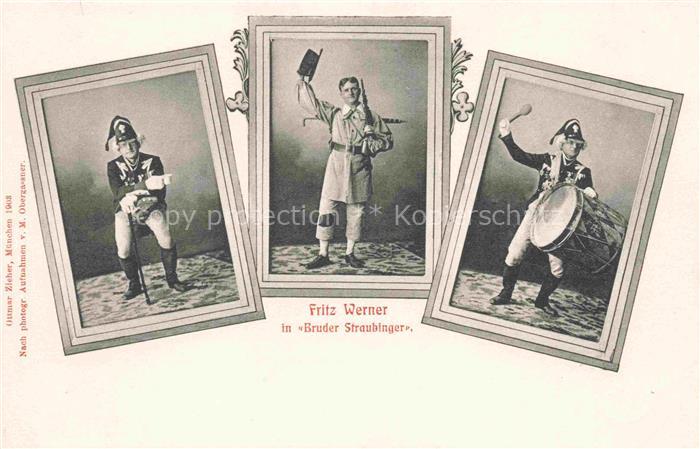 Show  SchauspielerIN Actor Acteur Actrice Attore Attrice-- Fritz Werner Bruder S